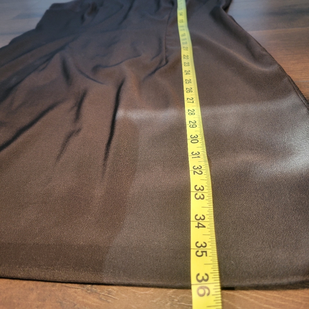ABG Black Sleeveless Sheath Dress Womens Size 8 Fully Lined - Picture 9 of 10